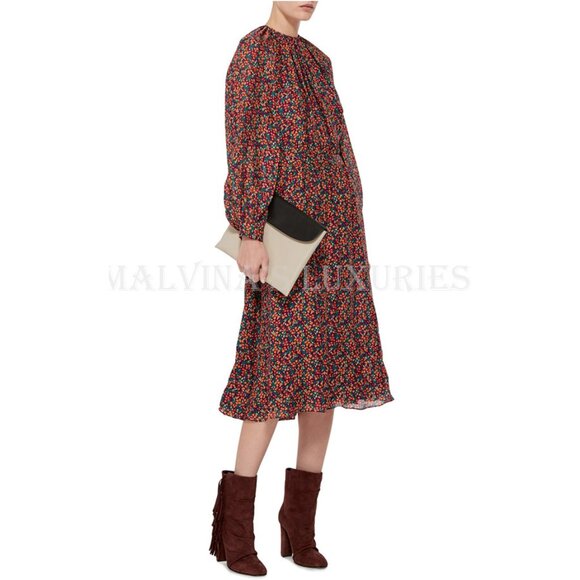 GIUSEPPE ZANOTTI BOOTS ALABAMA ANKLE BOOTIES FRINGE SUEDE LEATHER - Picture 2 of 11